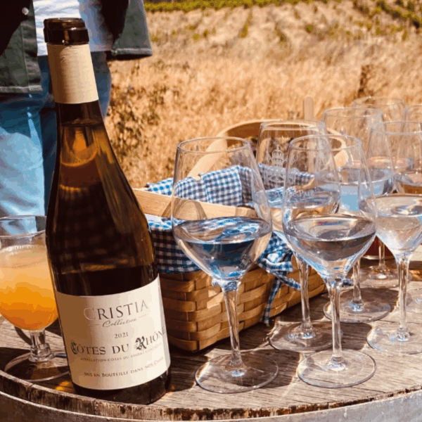 Cristia Côtes du Rhône Blanc - Afbeelding 3