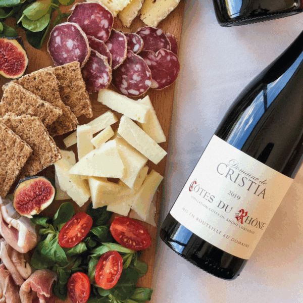 Cristia Côtes du Rhône Rouge - Afbeelding 2