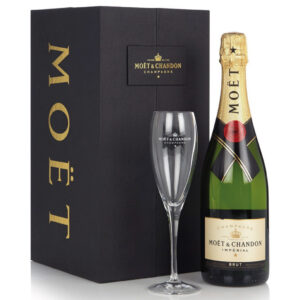 Moet & Chandon Brut Imperial in coffret met 2 flutes | Heeren van de Wijn