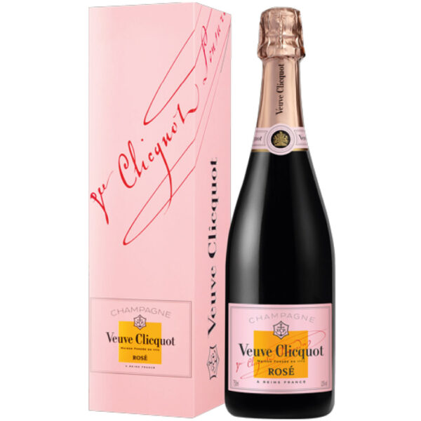 Veuve Clicquot Brut Rosé Champagne in giftbox | Heeren van de Wijn