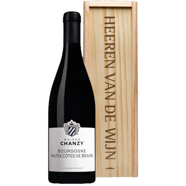 Chanzy Hautes Côtes de Beaune Rouge in luxe geschenkkist - Afbeelding 1