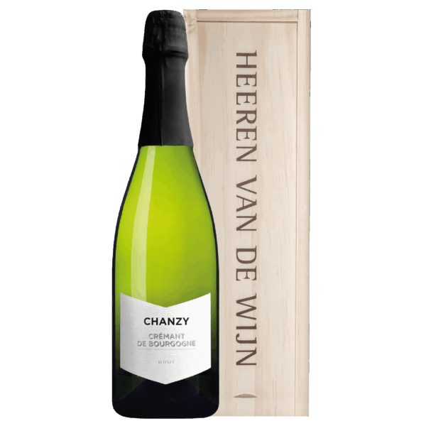 Chanzy Crémant de Bourgogne in luxe geschenkkist - Afbeelding 1