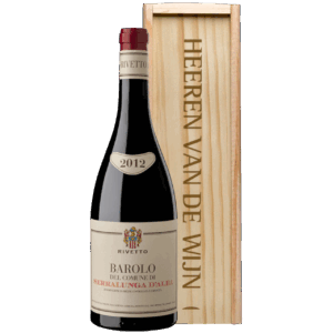 Rivetto Barolo del Comune di Serralunga d’Alba in luxe geschenkkist