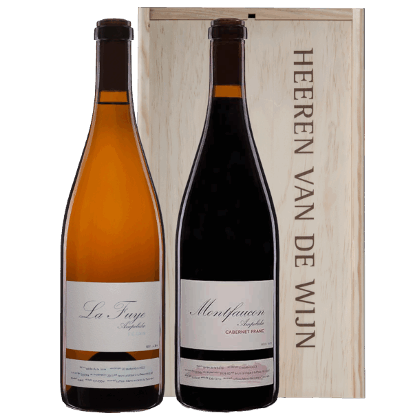 Ampelidae Sauvignon Gris & Cabernet Franc in luxe geschenkkist - Afbeelding 1